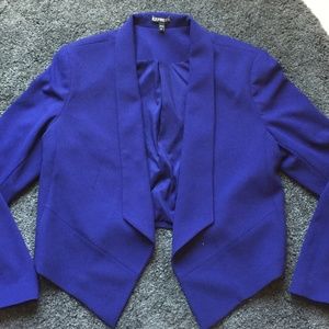 Express Cutaway Blazer Royal Blue